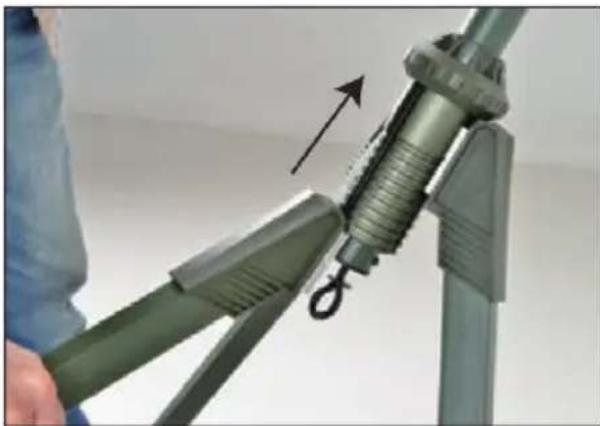 Schwaiger CALED200 - Montaje del trípode - 1