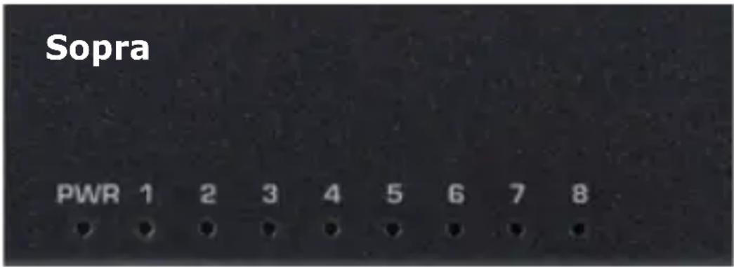 Schwaiger NWSW8 - Descrizione dello switch di rete - 1