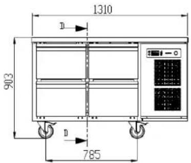 GRAM Premier F 2 A DL DR L E - PREMIER UNDERCOUNTER - 2