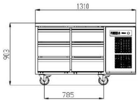 GRAM Premier F 2 A DL DR L E - PREMIER UNDERCOUNTER - 5