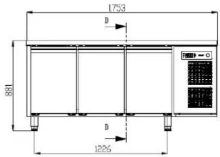 GRAM Premier F 2 A DL DR L E - PREMIER UNDERCOUNTER - 1