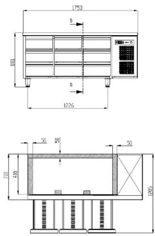 GRAM Premier F 2 A DL DR L E - PREMIER UNDERCOUNTER - 1