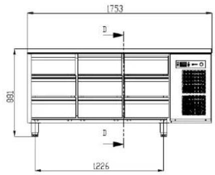 GRAM Premier F 2 A DL DR L E - PREMIER UNDERCOUNTER - 1