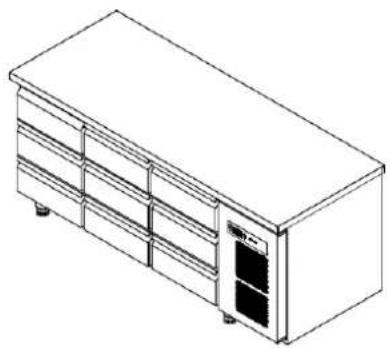GRAM Premier F 2 A DL DR L E - PREMIER UNDERCOUNTER - 4
