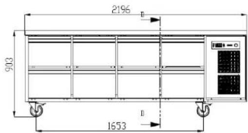 GRAM Premier F 2 A DL DR L E - PREMIER UNDERCOUNTER - 2