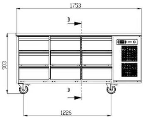 GRAM Premier F 2 A DL DR L E - PREMIER UNDERCOUNTER - 4