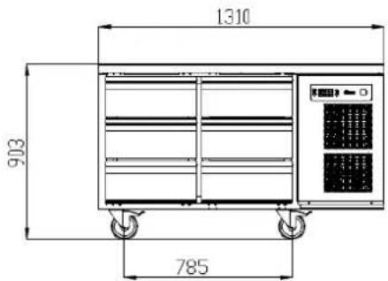 GRAM Premier F 2 A DL DR L E - PREMIER UNDERCOUNTER - 5