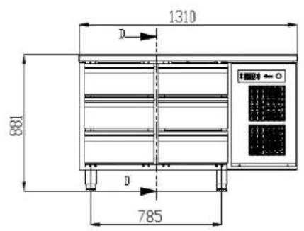 GRAM Premier F 2 A DL DR L E - PREMIER UNDERCOUNTER - 1