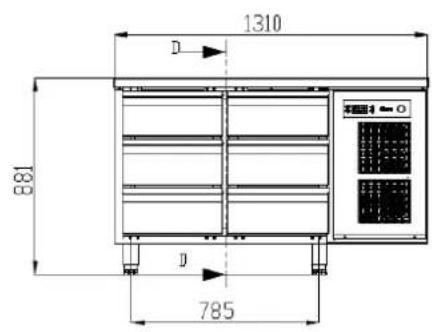 GRAM Premier F 2 A DL DR L E - PREMIER UNDERCOUNTER - 1