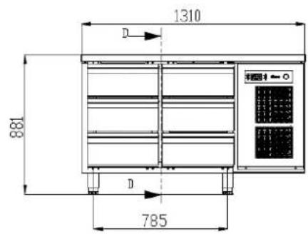 GRAM Premier F 2 A DL DR L E - PREMIER UNDERCOUNTER - 1