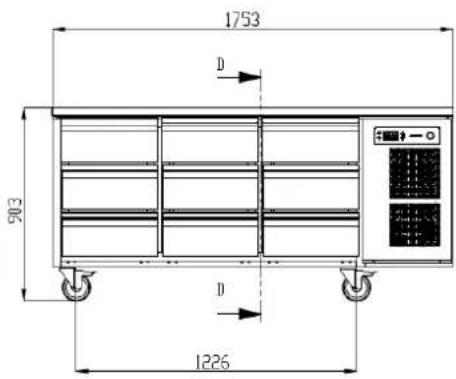 GRAM Premier F 2 A DL DR L E - PREMIER UNDERCOUNTER - 5