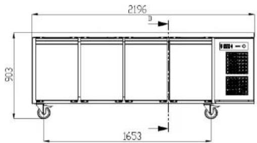 GRAM Premier F 2 A DL DR L E - PREMIER UNDERCOUNTER - 4
