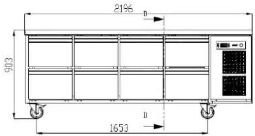 GRAM Premier F 2 A DL DR L E - PREMIER UNDERCOUNTER - 2