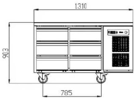 GRAM Premier F 2 A DL DR L E - PREMIER UNDERCOUNTER - 5