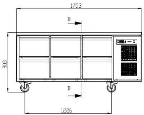 GRAM Premier F 2 A DL DR L E - PREMIER UNDERCOUNTER - 3