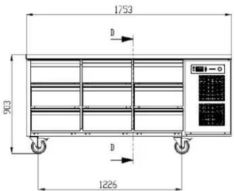 GRAM Premier F 2 A DL DR L E - PREMIER UNDERCOUNTER - 3