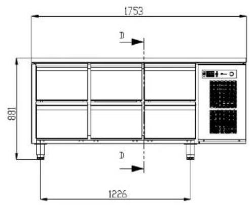 GRAM Premier F 2 A DL DR L E - PREMIER UNDERCOUNTER - 1