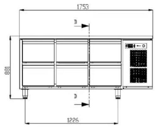 GRAM Premier F 2 A DL DR L E - PREMIER UNDERCOUNTER - 1