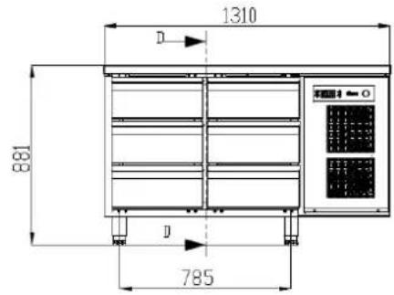 GRAM Premier F 2 A DL DR L E - PREMIER UNDERCOUNTER - 1