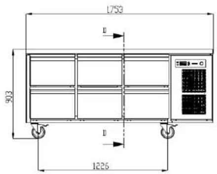 GRAM Premier F 2 A DL DR L E - PREMIER UNDERCOUNTER - 2