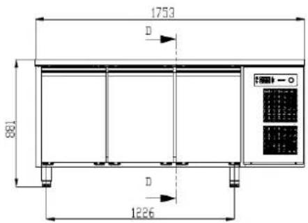 GRAM Premier F 2 A DL DR L E - PREMIER UNDERCOUNTER - 1