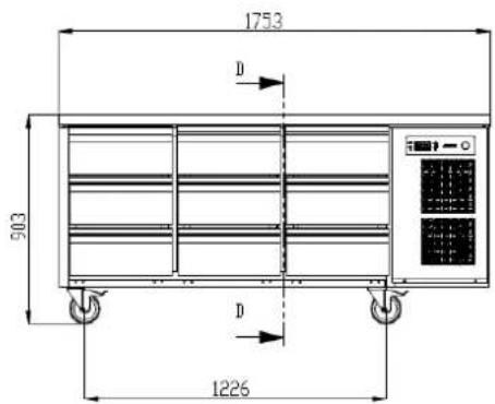 GRAM Premier F 2 A DL DR L E - PREMIER UNDERCOUNTER - 4