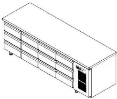 GRAM Premier F 2 A DL DR L E - PREMIER UNDERCOUNTER - 4
