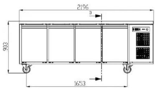 GRAM Premier F 2 A DL DR L E - PREMIER UNDERCOUNTER - 5