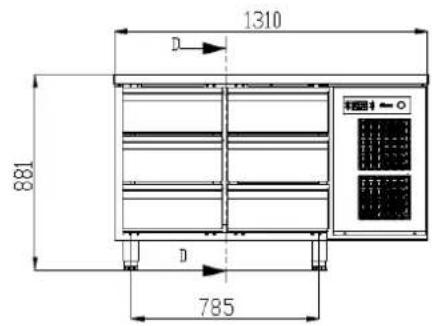 GRAM Premier F 2 A DL DR L E - PREMIER UNDERCOUNTER - 1