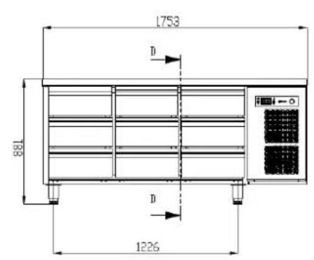 GRAM Premier F 2 A DL DR L E - PREMIER UNDERCOUNTER - 1