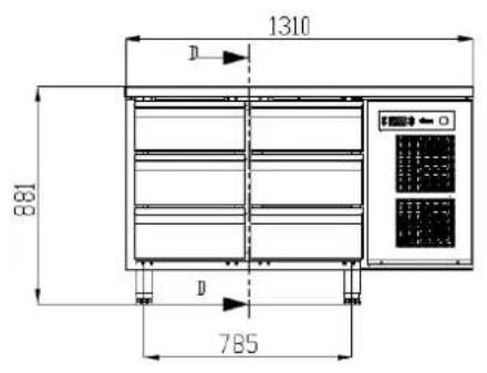 GRAM Premier F 2 A DL DR L E - PREMIER UNDERCOUNTER - 1