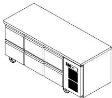 GRAM Premier F 2 A DL DR L E - PREMIER UNDERCOUNTER - 5