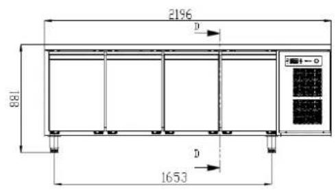 GRAM Premier F 2 A DL DR L E - PREMIER UNDERCOUNTER - 1