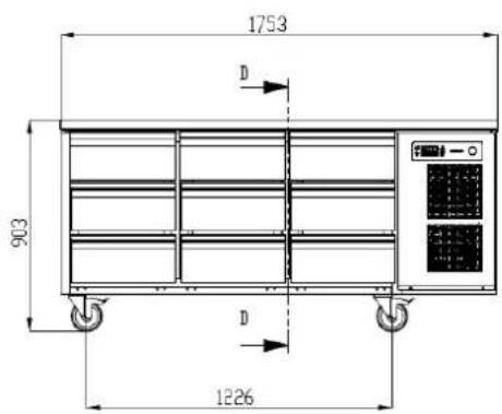 GRAM Premier F 2 A DL DR L E - PREMIER UNDERCOUNTER - 5