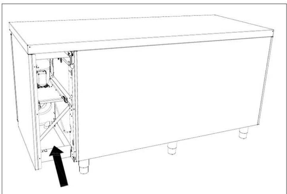 GRAM GASTRO K 1807 CSG A DL/2D/3D L2 - Counters connected to a common compressor - 2