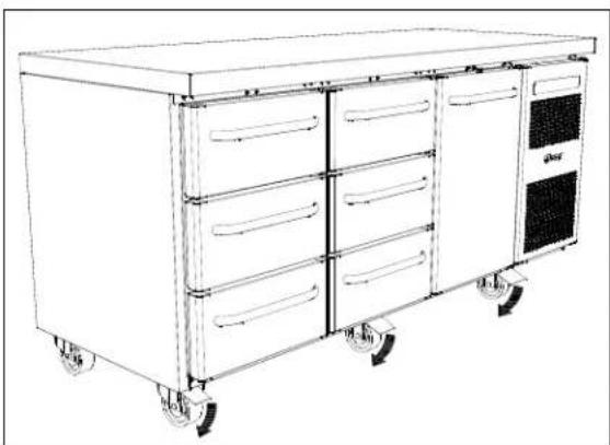GRAM GASTRO K 1807 CSG A DL/2D/3D L2 - Installation de l'appareil - 6