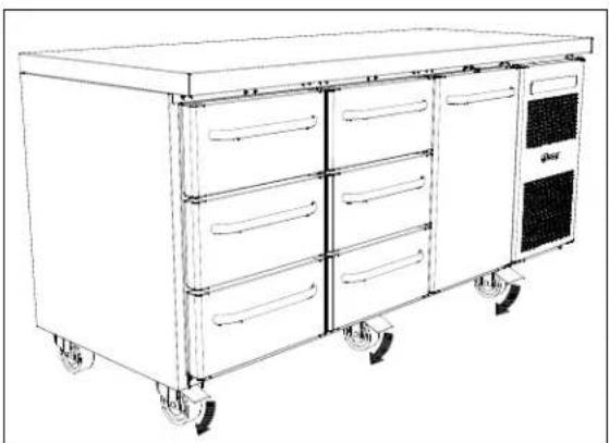 GRAM GASTRO K 2207 CSG A 2D/2D/2D/3D L2 - Installation de l'appareil - 5