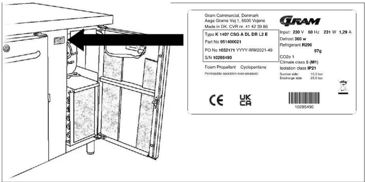 GRAM GASTRO K 2207 CSG A DL/DL/2D/2D L2 - Onderhoud - 1