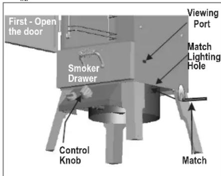 Char-Broil 12701705 - Match-Lighting - 2