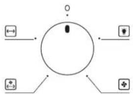 Glem Gas GFRF21IX - GAS GRILL SELECTOR KNOB: - 1