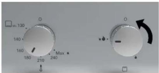 Glem Gas GFRF21IX - Horno de gas con parrilla de gas (puerta del horno cerrada) - 3