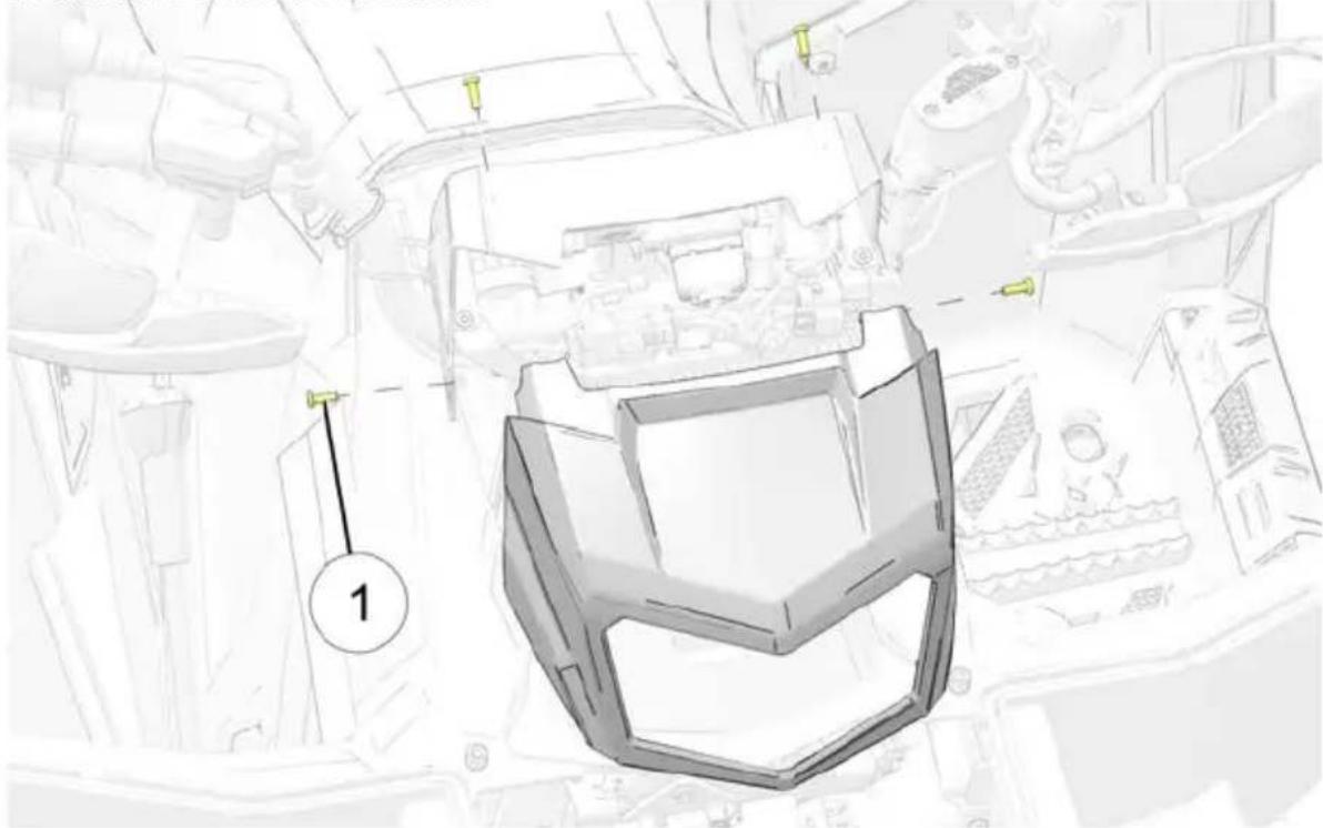 POLARIS Sportsman 570 EPS SE (2024) - REPLACEMENT DU BOÎTIER DE LAMPE DE TRAVAIL - 1