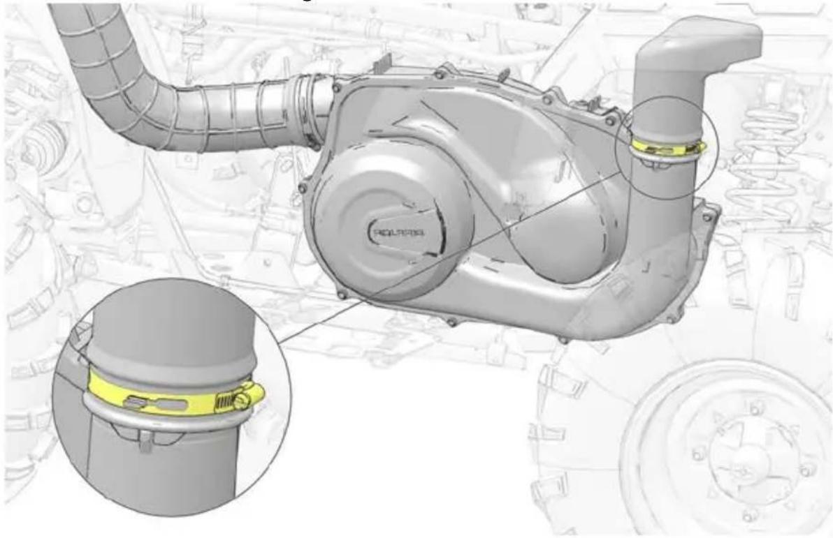 POLARIS Sportsman 570 EPS SE (2024) - RETRAIT DE LA COURROIE DE TRANSMISSION (MO- DÈLES EBS) - 1