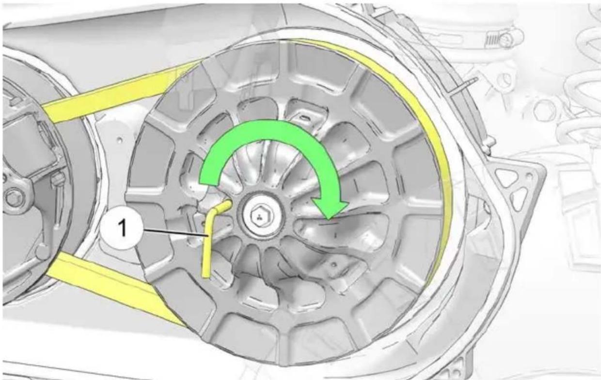POLARIS Sportsman 570 EPS SE (2024) - RETRAIT DE LA COURROIE DE TRANSMISSION (MO- DÈLES EBS) - 3