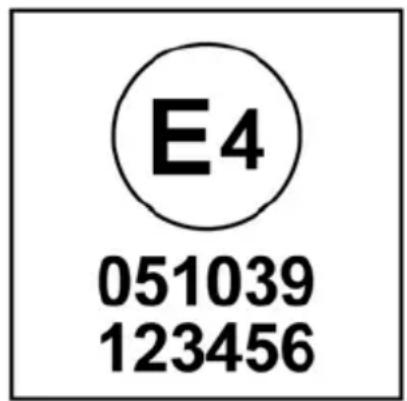 E4 051039 123456