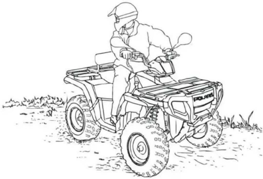 POLARIS Sportsman 570 EPS SE (2024) - CONDUITE EN MARCHE ARRIÈRE - 1