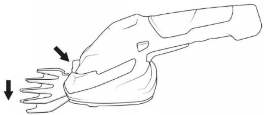 Brandson 303503 - Replacing the blades - 2
