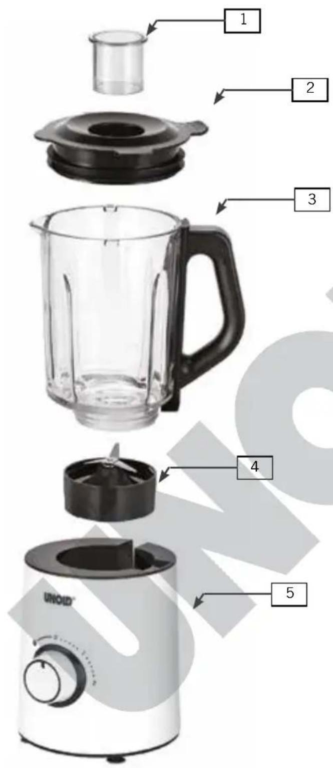 UNOLD Design 78635 - EINZELTEILE - 1