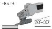 DEWALT DWE46101 - MEULAGE DE FINITION AVEC DES MEULES (FIG. 9) - 1