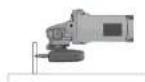 DEWALT DWE46101 - EDGE GRINDING WITH GRINDING WHEELS (FIG. 10) - 2